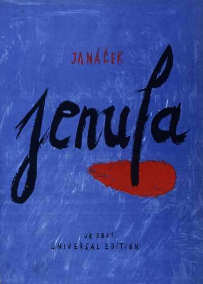 Portada de Jenufa por Leos Janacek de Unknown